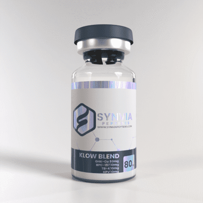 KLOW Blend (GHK-Cu + BPC-157 + TB-500(TB-4)+KPV) - 80mg Vial
